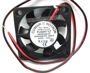 for Origina Comair Rotron CR0424HB-G70 4CM 24V 0.07A Dual balls bearing 2 wires DC Fan for Origina Comair Rotron CR0424HB-G70 4CM 24V 0.07A Dual balls bearing 2 wires DC Fan