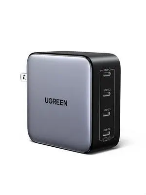 UGREEN Nexode 100W GaN USB C Wall Charger, 4-Port Type-C Fast Charger Compatible with MacBook Pro/Air, Dell XPS, iPhone 17/16/15 Series, Galaxy S25/S24, Pixel 10/9, iPad Air, Steam Deck UGREEN Nexode 100W GaN USB C Wall Charger, 4-Port Type-C Fast Charger Compatible with MacBook Pro/Air, Dell XPS, iPhone 17/16/15 Series, Galaxy S25/S24, Pixel 10/9, iPad Air, Steam Deck
