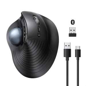 M785DR Wireless Trackball Mouse, Bluetooth & 2.4G, Thumb Control M785DR Wireless Trackball Mouse, Bluetooth & 2.4G, Thumb Control