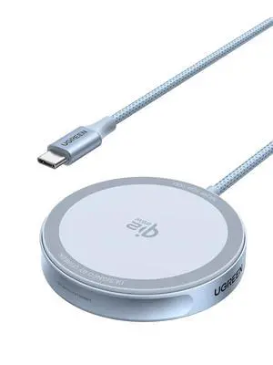 UGREEN MagFlow Qi2.2 25W MagSafe Compatible Wireless Charging Pad UGREEN MagFlow Qi2.2 25W MagSafe Compatible Wireless Charging Pad