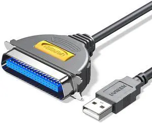 UGREEN 10FT USB to Parallel Port CN36 IEEE1284 Printer Cable Adapter UGREEN 10FT USB to Parallel Port CN36 IEEE1284 Printer Cable Adapter