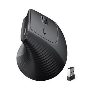 UGREEN 2.4G Mouse Wireless Vertical Ergonomic Mouse, Adjustable DPI Office Cordless 6 Buttons, Computer Mouse with 1000/1600/2000/4000 DPI for Windows/Mac OS etc UGREEN 2.4G Mouse Wireless Vertical Ergonomic Mouse, Adjustable DPI Office Cordless 6 Buttons, Computer Mouse with 1000/1600/2000/4000 DPI for Windows/Mac OS etc