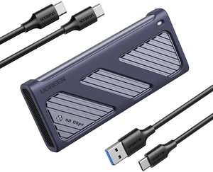 UGREEN 40Gbps M.2 NVMe SSD Enclosure with Cooling Fan&Anti-Drop Cover UGREEN 40Gbps M.2 NVMe SSD Enclosure with Cooling Fan&Anti-Drop Cover
