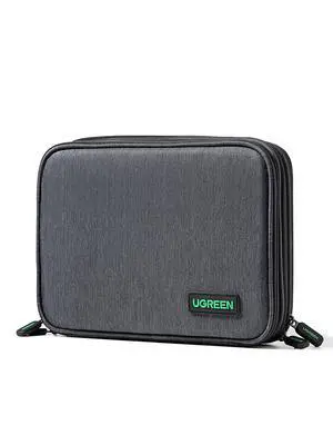 UGREEN Electronic Organizer Travel Cable Organizer Storage Bag for Data Cables, USB C Charger, SD Card, Hard Drive, Charging Cord, Mouse, Power Bank, Phone, Power Adapter Plug Electronics Accessories UGREEN Electronic Organizer Travel Cable Organizer Storage Bag for Data Cables, USB C Charger, SD Card, Hard Drive, Charging Cord, Mouse, Power Bank, Phone, Power Adapter Plug Electronics Accessories