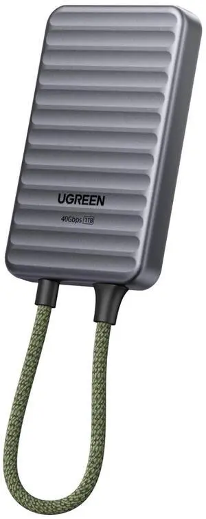 UGREEN NeoDrive Go 1TB Portable SSD, 40Gbps Built-in Cable, Up to 4000MB/s UGREEN NeoDrive Go 1TB Portable SSD, 40Gbps Built-in Cable, Up to 4000MB/s