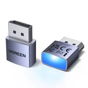 UGREEN 2 Pack DisplayPort Dummy Plug EDID Emulator Virtual Monitor 4K@60Hz UGREEN 2 Pack DisplayPort Dummy Plug EDID Emulator Virtual Monitor 4K@60Hz