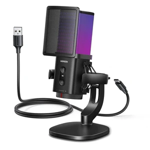 UGREEN USB Gaming Microphone for Streaming, Chat, 24bit/96kHz Condenser Mic UGREEN USB Gaming Microphone for Streaming, Chat, 24bit/96kHz Condenser Mic