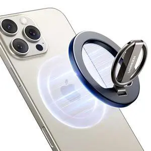 UGREEN Magnetic Phone Grip for MagSafe Phone Holder, Universal Strong Magnetic Ring Phone Stand Compatible with iPhone 17 Air 16 Pro 15 Pro Max 14 Plus 13 12, MagSafe Accessories UGREEN Magnetic Phone Grip for MagSafe Phone Holder, Universal Strong Magnetic Ring Phone Stand Compatible with iPhone 17 Air 16 Pro 15 Pro Max 14 Plus 13 12, MagSafe Accessories
