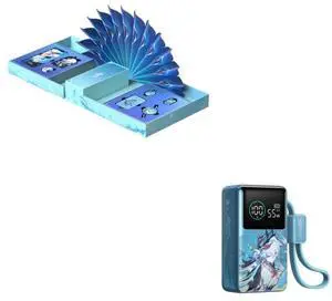 UGREEN x Honkai: Star Rail Charging Gift Box Bundle, 65W USB-C Charger, 10000mAh 55W Power Bank, Retractable Cable & FineTrack Mini2 Tracker + Portable Power Bank for MacBook Air, iPhone 17 UGREEN x Honkai: Star Rail Charging Gift Box Bundle, 65W USB-C Charger, 10000mAh 55W Power Bank, Retractable Cable & FineTrack Mini2 Tracker + Portable Power Bank for MacBook Air, iPhone 17