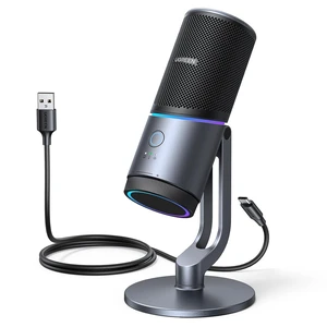 UGREEN Microphone for PC, USB Gaming Mic with RGB Lights, 24bit/96kHz UGREEN Microphone for PC, USB Gaming Mic with RGB Lights, 24bit/96kHz