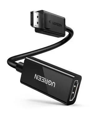 UGREEN DisplayPort to HDMI Adapter, Male to Female Converter UGREEN DisplayPort to HDMI Adapter, Male to Female Converter