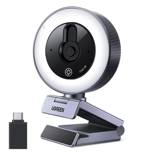 UGREEN 2K Webcam with 4-Level Ring Light UGREEN 2K Webcam with 4-Level Ring Light