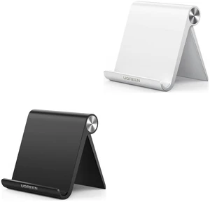 Portable Cell Phone Stand Black Bundle with White Cell Phone Stand Compatible with iPhone 14 Pro 14 Plus13 Pro Max 12 11 SE XS, Galaxy S22 S21 Portable Cell Phone Stand Black Bundle with White Cell Phone Stand Compatible with iPhone 14 Pro 14 Plus13 Pro Max 12 11 SE XS, Galaxy S22 S21
