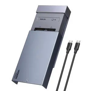 UGREEN 40Gbps Dual-Bay M.2 NVMe SSD Cloner with Software Raid UGREEN 40Gbps Dual-Bay M.2 NVMe SSD Cloner with Software Raid