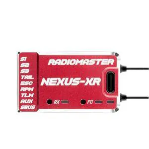 HTLNUZD Radiomaster Nexus-XR Helicopter for Flight Controller with Integrated 2.4G ELRS Receiver (red) HTLNUZD Radiomaster Nexus-XR Helicopter for Flight Controller with Integrated 2.4G ELRS Receiver (red)