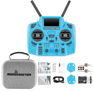 HTLNUZD Radiomaster GX12 Crush ELRS Radio Transmitter - 2.4G Dual 1W, Gemini Xrossband Mode2 (Blue) HTLNUZD Radiomaster GX12 Crush ELRS Radio Transmitter - 2.4G Dual 1W, Gemini Xrossband Mode2 (Blue)