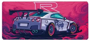 HTLNUZD Mouse Pad Rally Racing Car Natural Rubber Gaming Mousepad Durable Stitched Edges, Non Slip Rubber Base, for Waterproof Desk Writing Home Office Gaming Work (G T R, 27.5''X11.8''X0.11'') HTLNUZD Mouse Pad Rally Racing Car Natural Rubber Gaming Mousepad Durable Stitched Edges, Non Slip Rubber Base, for Waterproof Desk Writing Home Office Gaming Work (G T R, 27.5''X11.8''X0.11'')