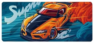 HTLNUZD Mouse Pad Rally Racing Car Natural Rubber Gaming Mousepad Durable Stitched Edges, Non Slip Rubber Base, for Waterproof Desk Writing Home Office Gaming Work (JT-54, 35.4''X15.7''X0.11'') HTLNUZD Mouse Pad Rally Racing Car Natural Rubber Gaming Mousepad Durable Stitched Edges, Non Slip Rubber Base, for Waterproof Desk Writing Home Office Gaming Work (JT-54, 35.4''X15.7''X0.11'')
