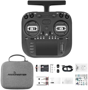 RadioMaster TX15 Max V5.0 16CH 2.4G RC Transmitter - ELRS, 3.5" IPS Touchscreen, AG02 CNC Hall Gimbals, Built-in Gyro & Mic, Supports OpenTX/EdgeTX, Mode 2 for FPV (TX15 MAX- Anodized Black) RadioMaster TX15 Max V5.0 16CH 2.4G RC Transmitter - ELRS, 3.5" IPS Touchscreen, AG02 CNC Hall Gimbals, Built-in Gyro & Mic, Supports OpenTX/EdgeTX, Mode 2 for FPV (TX15 MAX- Anodized Black)