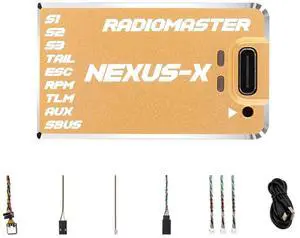 HTLNUZD Radiomaster Nexus-X Helicopter Flight Controller High-Precision, Reliable Performance for Smooth Flights (Golden -X) HTLNUZD Radiomaster Nexus-X Helicopter Flight Controller High-Precision, Reliable Performance for Smooth Flights (Golden -X)