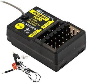 HTLNUZD Flysky FGR8B 2.4GHz 8CH Remote Control Receiver, Output AFHDS 3 PWM/PPM/i-Bus RF Modules Compatible FS PL18 / Noble NB4 Pro / NB4 Lite/ FRM302 Transmitters for Rc Car Boat HTLNUZD Flysky FGR8B 2.4GHz 8CH Remote Control Receiver, Output AFHDS 3 PWM/PPM/i-Bus RF Modules Compatible FS PL18 / Noble NB4 Pro / NB4 Lite/ FRM302 Transmitters for Rc Car Boat