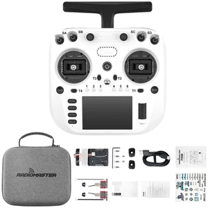 HTLNUZD RadioMaster TX15 V5.0 16CH ELRS RC Transmitter - 3.5" IPS Touchscreen, Hall Gimbals, LR1121, Gyro, Mic, OpenTX/EdgeTX for FPV Mode 2 (White-TX15) HTLNUZD RadioMaster TX15 V5.0 16CH ELRS RC Transmitter - 3.5" IPS Touchscreen, Hall Gimbals, LR1121, Gyro, Mic, OpenTX/EdgeTX for FPV Mode 2 (White-TX15)