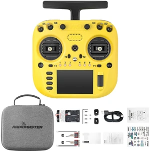 HTLNUZD RadioMaster TX15 V5.0 16CH ELRS RC Transmitter - 3.5" IPS Touchscreen, Hall Gimbals, LR1121, Gyro, Mic, OpenTX / EdgeTX for FPV Mode 2 (Yellow-TX15) HTLNUZD RadioMaster TX15 V5.0 16CH ELRS RC Transmitter - 3.5" IPS Touchscreen, Hall Gimbals, LR1121, Gyro, Mic, OpenTX / EdgeTX for FPV Mode 2 (Yellow-TX15)