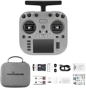 HTLNUZD RadioMaster TX15 V5.0 16CH ELRS RC Transmitter - 3.5" IPS Touchscreen, Hall Gimbals, LR1121, Gyro, Mic, OpenTX/EdgeTX for FPV Mode 2 (Gray-TX15) HTLNUZD RadioMaster TX15 V5.0 16CH ELRS RC Transmitter - 3.5" IPS Touchscreen, Hall Gimbals, LR1121, Gyro, Mic, OpenTX/EdgeTX for FPV Mode 2 (Gray-TX15)