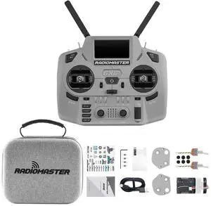 HTLNUZD Radiomaster GX12 Crush ELRS Radio Transmitter 2.4G Dual 1W, Gemini Xrossband Mode2 (White GX12) HTLNUZD Radiomaster GX12 Crush ELRS Radio Transmitter 2.4G Dual 1W, Gemini Xrossband Mode2 (White GX12)
