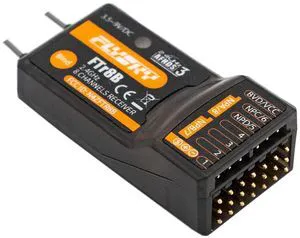 HTLNUZD Flysky FTr8B 2.4GHz Remote Control Receiver Dual Antenna, 8CH PWM/PPM/i.Bus/S.Bus Output Compatible AFHDS 3 RF Modules for PL18 NB4 NB4 Lite Transmitter RC Glider Vehicles HTLNUZD Flysky FTr8B 2.4GHz Remote Control Receiver Dual Antenna, 8CH PWM/PPM/i.Bus/S.Bus Output Compatible AFHDS 3 RF Modules for PL18 NB4 NB4 Lite Transmitter RC Glider Vehicles