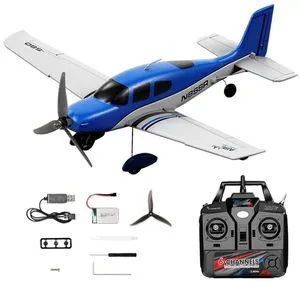 HTLNUZD 580mm RC Stunt Aircraft 4CH 2.4G Brushless EPP Fixed Wing Glider HTLNUZD 580mm RC Stunt Aircraft 4CH 2.4G Brushless EPP Fixed Wing Glider
