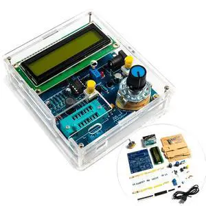 HTLNUZD DC5V High Precision Digital Inductance & Capacitance Meter | LCD Frequency Meter | DIY Electronic Testing Kit for Hobbyists HTLNUZD DC5V High Precision Digital Inductance & Capacitance Meter | LCD Frequency Meter | DIY Electronic Testing Kit for Hobbyists