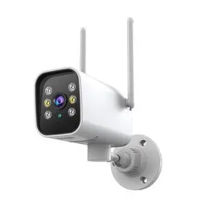 K20 Outdoor Weatherproof Bullet Security Camera 1080p HD with 2MP Full-Color Night Vision Pan-Tilt Rotation Two-Way Audio Humanoid Detection for Home Surveillance K20 Outdoor Weatherproof Bullet Security Camera 1080p HD with 2MP Full-Color Night Vision Pan-Tilt Rotation Two-Way Audio Humanoid Detection for Home Surveillance