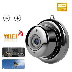 V380 Wireless Security Camera 1080p HD with Infrared Night Vision Remote Audio Pickup Loop Recording for Home Surveillance Indoor Monitoring V380 Wireless Security Camera 1080p HD with Infrared Night Vision Remote Audio Pickup Loop Recording for Home Surveillance Indoor Monitoring