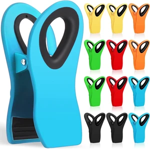 12 Pack Chip Clips Bag Clips, Magnetic Bag Clip for Food Storage,Heavy duty, plastic food clip for chips, snack, kitchen, refrigerator, garden, sewing, fabric, clothes pins 12 Pack Chip Clips Bag Clips, Magnetic Bag Clip for Food Storage,Heavy duty, plastic food clip for chips, snack, kitchen, refrigerator, garden, sewing, fabric, clothes pins