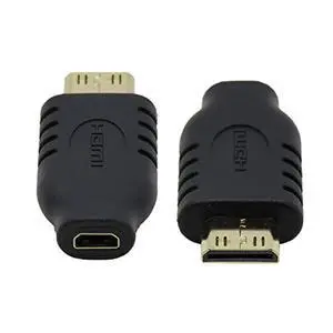 JSER Type D Micro HDMI Socket Female to Type-C Mini HDMI 1.4 Male Convertor Adapter Support 4K 60hz JSER Type D Micro HDMI Socket Female to Type-C Mini HDMI 1.4 Male Convertor Adapter Support 4K 60hz