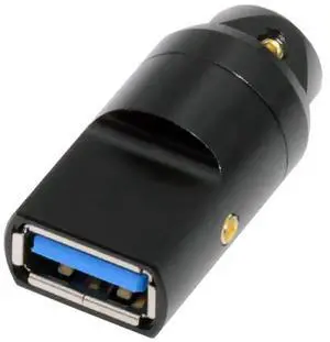 xiwai USB DIY Kit USB 3.0 Type-A Female Socket Receptacle Connector Welding Solder Type Aluminum Alloy Shell Black Customization Replacement Repair for 6.0mm Cable xiwai USB DIY Kit USB 3.0 Type-A Female Socket Receptacle Connector Welding Solder Type Aluminum Alloy Shell Black Customization Replacement Repair for 6.0mm Cable