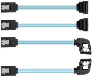xiwai 4pcs/Set Internal 4-SATA Host to 4SATA 7pin Target Disk 90 Degree Angled Type 6Gbps Server Data Cable 25cm xiwai 4pcs/Set Internal 4-SATA Host to 4SATA 7pin Target Disk 90 Degree Angled Type 6Gbps Server Data Cable 25cm