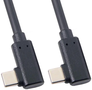 xiwai USB-C Type-C to Type-C Cable Gen2 10Gbps 65W Dual 90 Degree Left Right Angled Type (1M) xiwai USB-C Type-C to Type-C Cable Gen2 10Gbps 65W Dual 90 Degree Left Right Angled Type (1M)