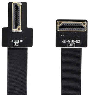xiwai 30cm CYFPV Dual 90 Degree Right-Up Angled HDMI Type A Male to Male HDTV FPC Flat Cable for FPV HDTV Multicopter Aerial Photography xiwai 30cm CYFPV Dual 90 Degree Right-Up Angled HDMI Type A Male to Male HDTV FPC Flat Cable for FPV HDTV Multicopter Aerial Photography
