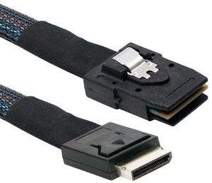 xiwai Oculink PCIe PCI-Express SFF-8611 4i to SFF-8087 36Pin Cable, PCIE Slimline SSD Data Cord Active 50cm xiwai Oculink PCIe PCI-Express SFF-8611 4i to SFF-8087 36Pin Cable, PCIE Slimline SSD Data Cord Active 50cm