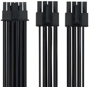 xiwai Dual ATX 8Pin to 12VHPWR ATX3.0 PCI-E 5.0 Power Modular Cable for 3080 3090TI PSU 16Pin 12+4P Graphics Card xiwai Dual ATX 8Pin to 12VHPWR ATX3.0 PCI-E 5.0 Power Modular Cable for 3080 3090TI PSU 16Pin 12+4P Graphics Card