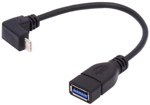 xiwai 90 Degree USB-C Type-C USB 3.1 Male to USB 3.0-A Female Adapter 10Gbps OTG Data Power Cable 20cm Up Down Angled xiwai 90 Degree USB-C Type-C USB 3.1 Male to USB 3.0-A Female Adapter 10Gbps OTG Data Power Cable 20cm Up Down Angled