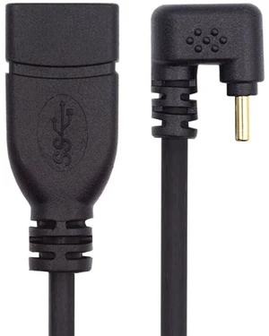 xiwai 90 Degree USB-C Type-C USB 3.1 Male to USB 3.0-A Female Adapter 10Gbps OTG Data Power Cable 30cm Opposite U Shape Back Angled xiwai 90 Degree USB-C Type-C USB 3.1 Male to USB 3.0-A Female Adapter 10Gbps OTG Data Power Cable 30cm Opposite U Shape Back Angled