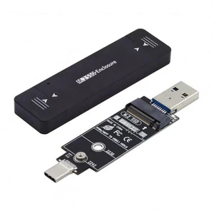 xiwai Type-C USB3.0 to Combo NVME M-Key M.2 NGFF SATA SSD PCBA Case 2230/2242mm Adapter RTL9210B Chipset xiwai Type-C USB3.0 to Combo NVME M-Key M.2 NGFF SATA SSD PCBA Case 2230/2242mm Adapter RTL9210B Chipset