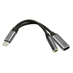 xiwai USB-C Type-C Male to 3.5mm Female Audio Adapter DAC AUX Music 16bit 48kHz & 100W PD Power Charging Cable for Laptop Tablet Phone More Type C Devices xiwai USB-C Type-C Male to 3.5mm Female Audio Adapter DAC AUX Music 16bit 48kHz & 100W PD Power Charging Cable for Laptop Tablet Phone More Type C Devices