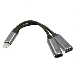xiwai USB-C Type-C Male to 8P Female Audio Adapter DAC AUX Music 16bit 48kHz & 100W PD Power Charging Cable for Laptop Tablet Phone More Type C Devices xiwai USB-C Type-C Male to 8P Female Audio Adapter DAC AUX Music 16bit 48kHz & 100W PD Power Charging Cable for Laptop Tablet Phone More Type C Devices