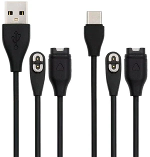 xiwai 2-Pack USB Type-C & Type-A to Smart Watch Earphone 2Pin 4Pin Magnetic Charging Cable Combo Compatible with Garmin Shokz xiwai 2-Pack USB Type-C & Type-A to Smart Watch Earphone 2Pin 4Pin Magnetic Charging Cable Combo Compatible with Garmin Shokz
