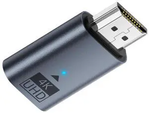 xiwai Blue 4K HDMI 1.4 Male to Female CY Virtual Display Adapter Extension DDC EDID Dummy Plug Headless Ghost Display HDTV 4K@60Hz Emulator xiwai Blue 4K HDMI 1.4 Male to Female CY Virtual Display Adapter Extension DDC EDID Dummy Plug Headless Ghost Display HDTV 4K@60Hz Emulator