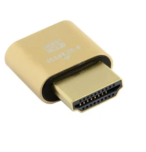 xiwai 4K Virtual Display Adapter HDMI 1.4 DDC EDID Dummy Plug Headless Ghost Display 1920x1080p@60Hz xiwai 4K Virtual Display Adapter HDMI 1.4 DDC EDID Dummy Plug Headless Ghost Display 1920x1080p@60Hz